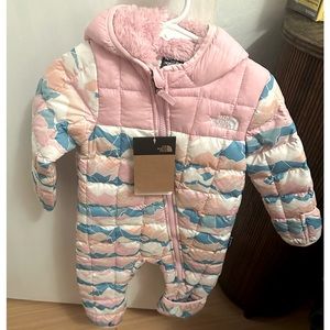 NWT North Face Infant Thermo Eco Bunting One-Piece